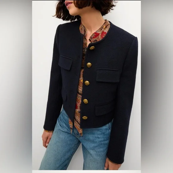 Veronica Beard Leslie Wool Jacket Size 2